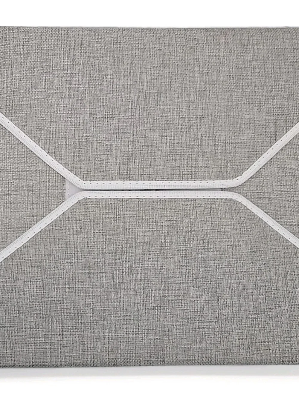 Bed Sheet Organizer 6 Pack Stackable Gray